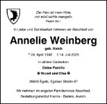 eine Anzeige